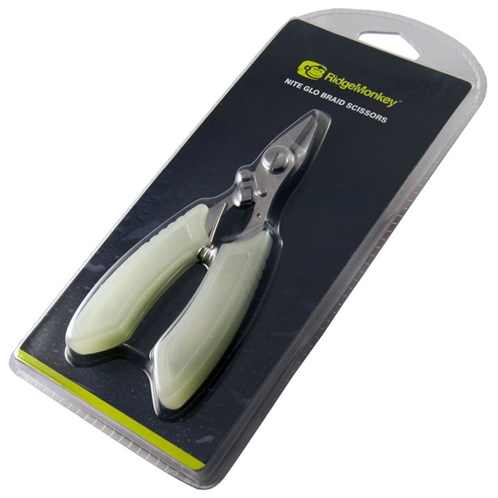 RidgeMonkey Nite Glow Braid Scissors