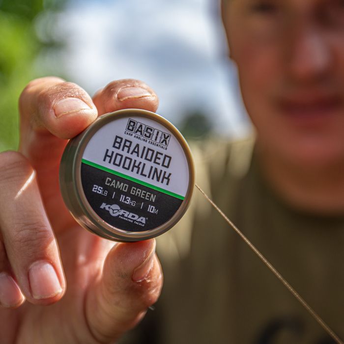 Korda Basix Braided Hooklink 10m Lifestyle
 
