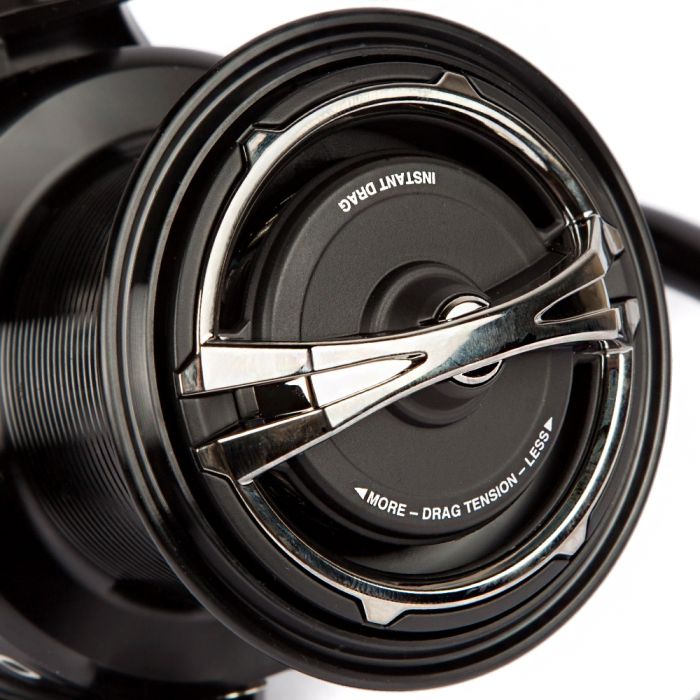 Shimano Aerlex XTB Angelrolle, Nahaufnahme von Vorne