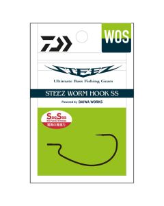 Daiwa Steez Worm Wide Offset Single Hook SaqSas