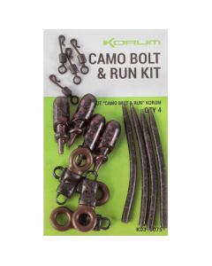 Korum Camo Bolt & Run Kit Rig Teil