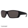 Costa Del Mar Tuna Alley Sunglasses Blackout Frame Grey Lenses