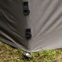Fox Ultra 60 Khaki Brolly Close Up of Brolly When Pitched