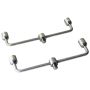 Steve Neville 2 Rod Fixed Swan Neck Buzz Bars (pair)