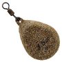 Korda Textured Flat Swivel Pear Lead 3.5oz