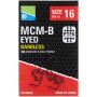 Preston MCM-B Eyed Barbless Hooks