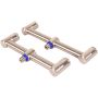 Summit Tackle 2 Rod Colosseum Stainless Fixed Buzz Bar Mini 2