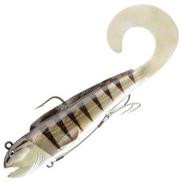 Daiwa D'Wolf Curly Shad Lure Striped Wolf Kunstköder