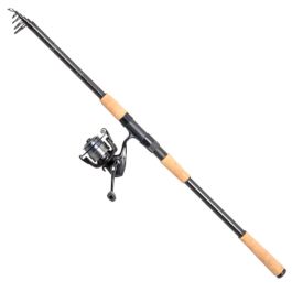 Zebco Canna Da Pesca Telescopica ATAC Tele SF - 4,00 M - Per Principianti