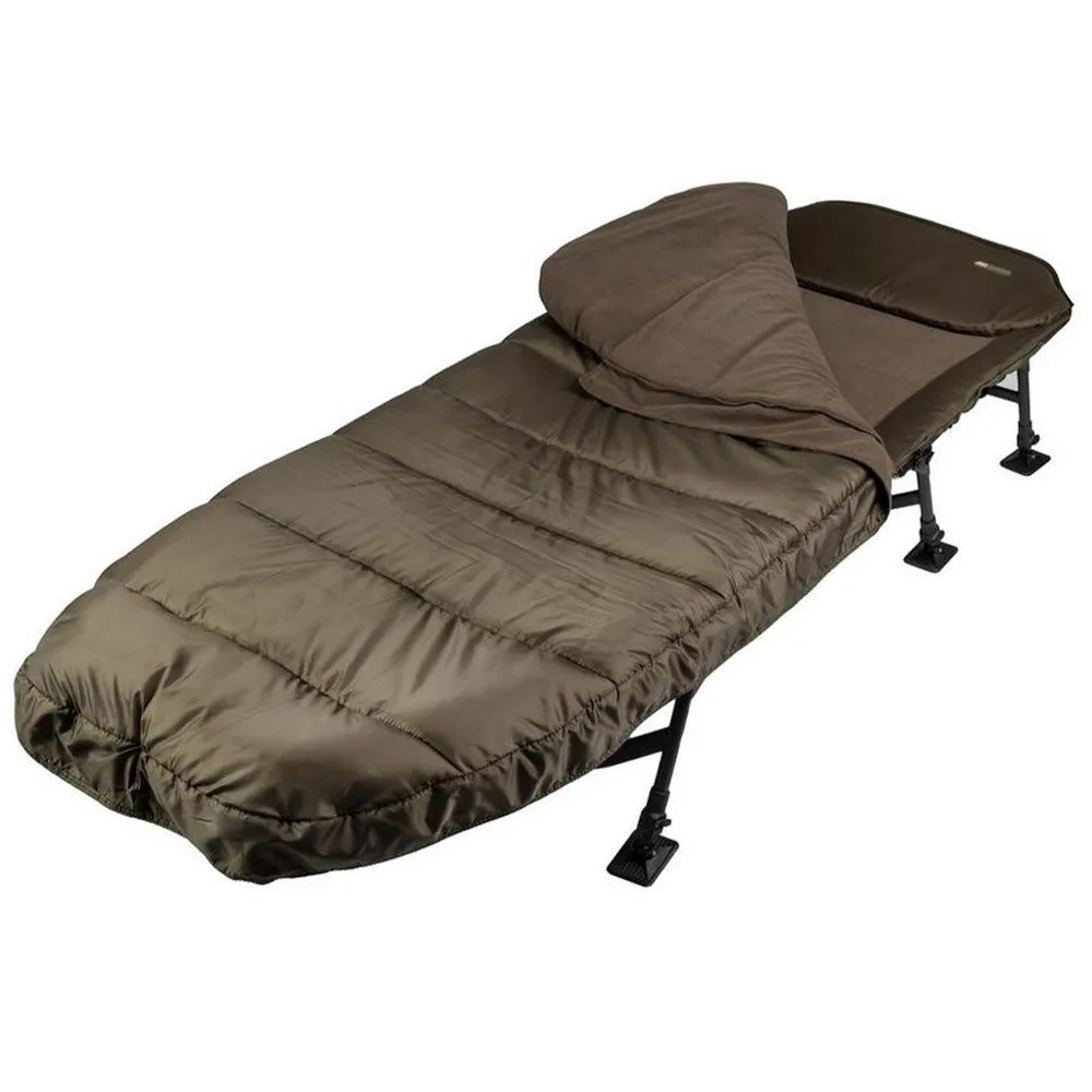 Seggiolone Da Pesca JRC Defender II Lite, 195x70 Cm, In Acciaio Con Materasso Imbottito In Pile E Poliestere 600D, Regolabile
