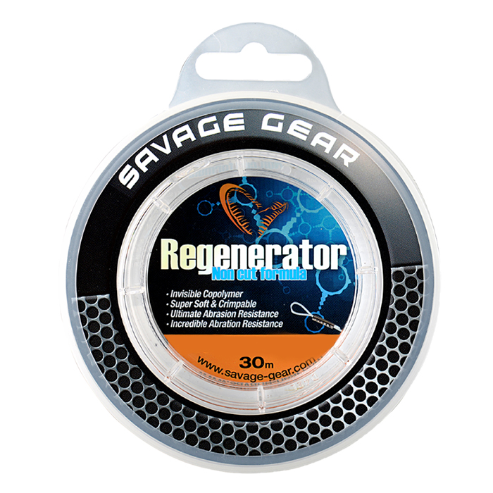 Savage Gear Regenerator Mono 30m 10kg 14.5kg 20kg Prédateurs Brochet leader
